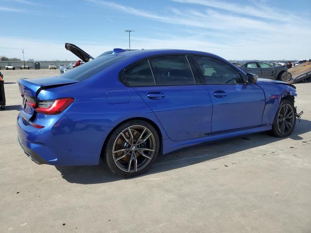 WBA5U7C00LFH61739 - 2020 BMW M340I BLUE photo 3