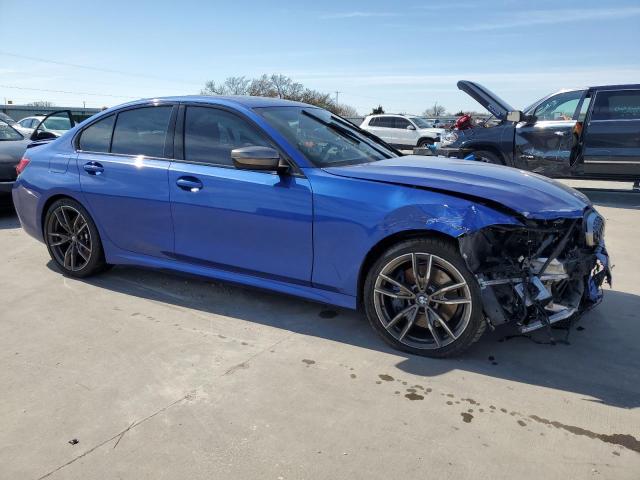 WBA5U7C00LFH61739 - 2020 BMW M340I BLUE photo 4