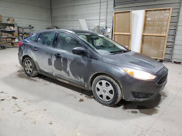 1FADP3E28HL299424 - 2017 FORD FOCUS S GRAY photo 4