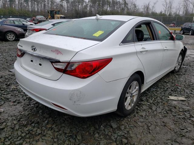 5NPEB4AC7CH480626 - 2012 HYUNDAI SONATA GLS WHITE photo 3