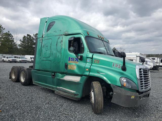 3AKJGLD53FSGK8195 - 2015 FREIGHTLINER CASCADIA 1 GREEN photo 1