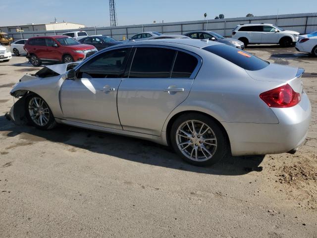 JNKBV61E87M700213 - 2007 INFINITI G35 SILVER photo 2