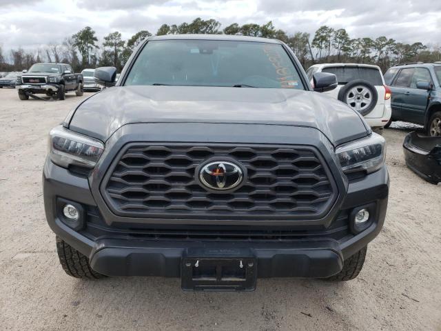 3TMCZ5AN3MM441215 - 2021 TOYOTA TACOMA DOUBLE CAB GRAY photo 5