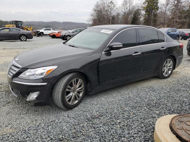 KMHGC4DD5EU262456 - 2014 HYUNDAI GENESIS 3.8L BLACK photo 1