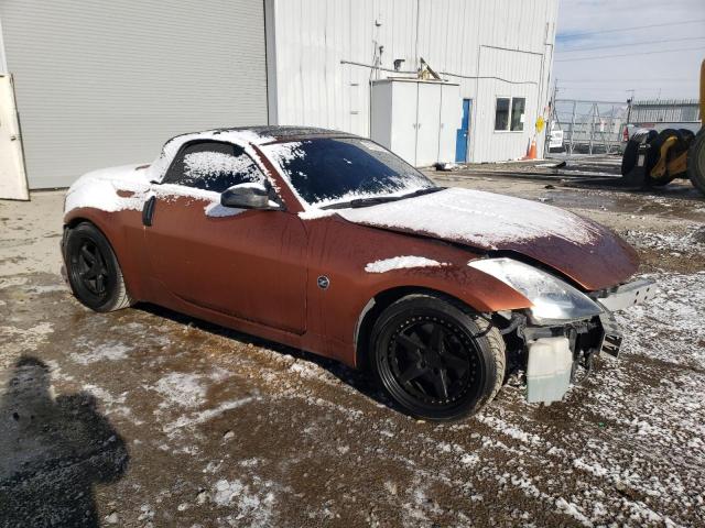 JN1AZ36A54T004581 - 2004 NISSAN 350Z ROADSTER ORANGE photo 4