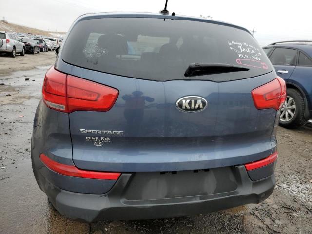 KNDPBCAC8F7693743 - 2015 KIA SPORTAGE LX BLUE photo 6