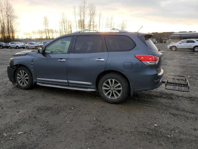 5N1AR2MMXDC643023 - 2013 NISSAN PATHFINDER S GRAY photo 2