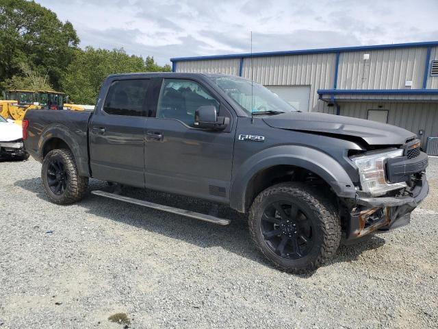 1FTEW1E51JFE69739 - 2018 FORD F150 SUPERCREW GRAY photo 4