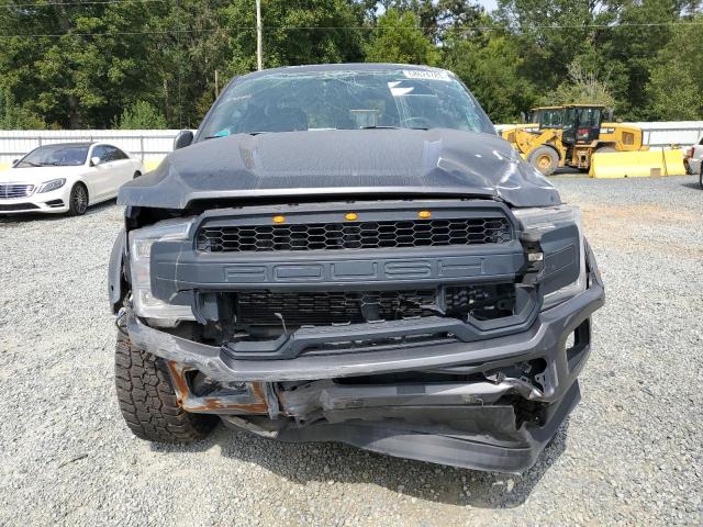 1FTEW1E51JFE69739 - 2018 FORD F150 SUPERCREW GRAY photo 5