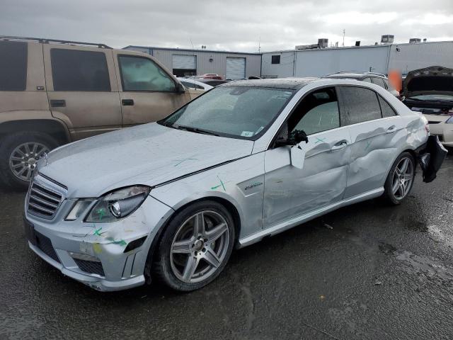 WDDHF7HB2BA407644 - 2011 MERCEDES-BENZ E 63 AMG SILVER photo 1