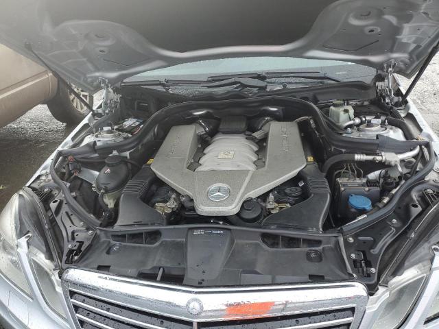 WDDHF7HB2BA407644 - 2011 MERCEDES-BENZ E 63 AMG SILVER photo 11