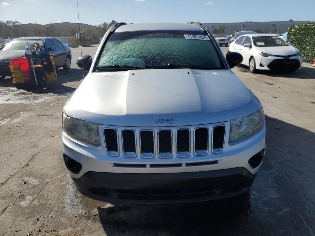 1C4NJDBB2CD597089 - 2012 JEEP COMPASS SPORT SILVER photo 5