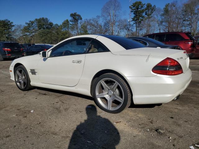 WDBSK7BA0BF166258 - 2011 MERCEDES-BENZ SL 550 WHITE photo 2