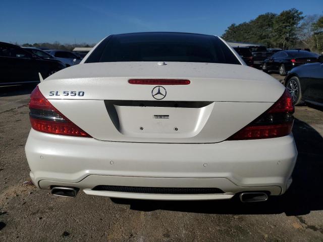 WDBSK7BA0BF166258 - 2011 MERCEDES-BENZ SL 550 WHITE photo 6