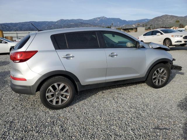 KNDPB3AC9E7561525 - 2014 KIA SPORTAGE BASE SILVER photo 3