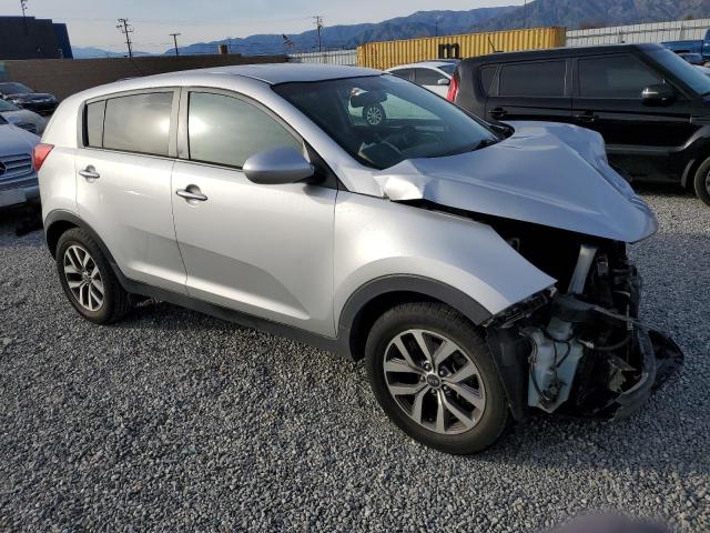 KNDPB3AC9E7561525 - 2014 KIA SPORTAGE BASE SILVER photo 4