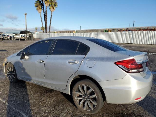 19XFB2F95EE259216 - 2014 HONDA CIVIC EXL ვერცხლისფერი ფოტო 2