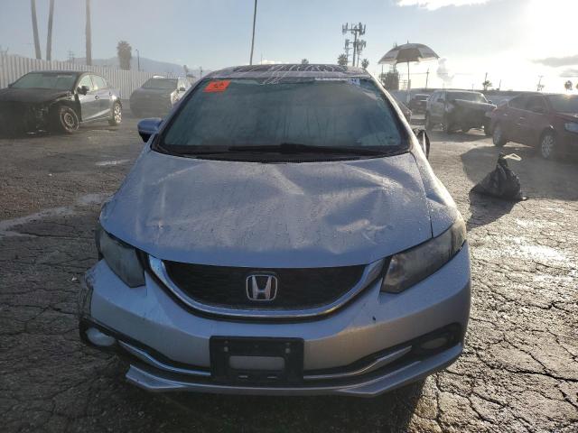 19XFB2F95EE259216 - 2014 HONDA CIVIC EXL ვერცხლისფერი ფოტო 5