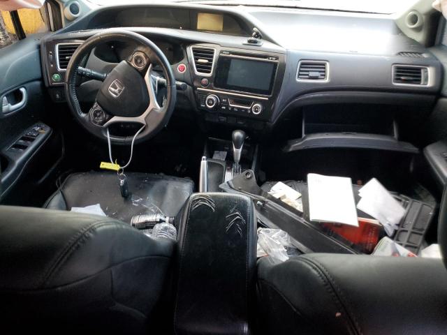 19XFB2F95EE259216 - 2014 HONDA CIVIC EXL ვერცხლისფერი ფოტო 8