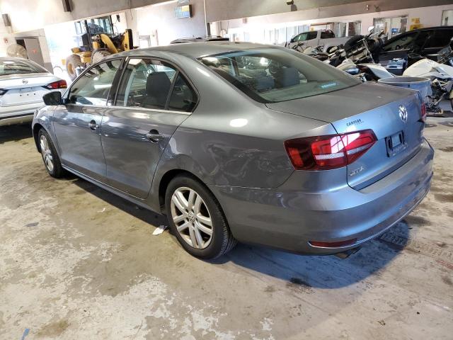 3VW2B7AJ4HM253704 - 2017 VOLKSWAGEN JETTA S GRAY photo 2