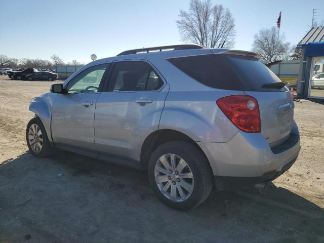 2CNFLEE59B6244173 - 2011 CHEVROLET EQUINOX LT SILVER photo 2