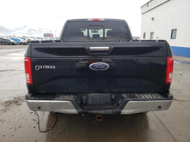 1FTEW1EP2GKE46987 - 2016 FORD F150 SUPERCREW BLACK photo 6