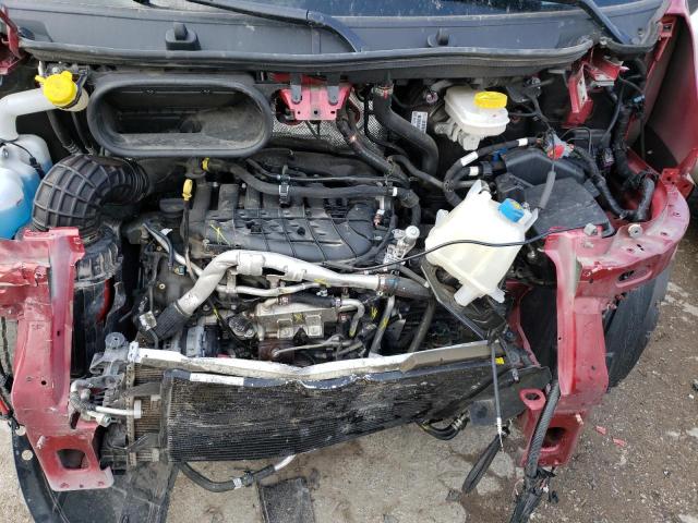 3C6MRVJG9NE117906 - 2022 RAM PROMASTER 3500 HIGH წითელი ფოტო 12