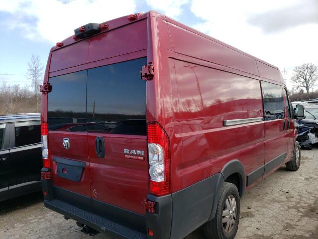 3C6MRVJG9NE117906 - 2022 RAM PROMASTER 3500 HIGH წითელი ფოტო 3