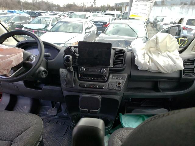 3C6MRVJG9NE117906 - 2022 RAM PROMASTER 3500 HIGH წითელი ფოტო 8