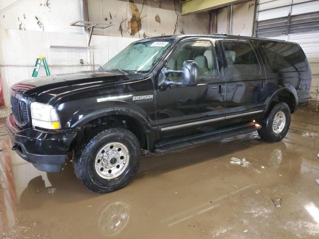 1FMNU43S03EB83398 - 2003 FORD EXCURSION LIMITED BLACK photo 1