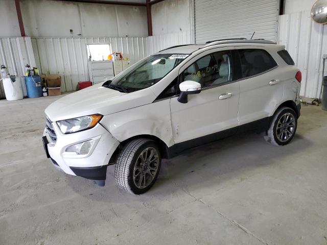 MAJ6P1WL5JC188176 - 2018 FORD ECOSPORT TITANIUM WHITE photo 1