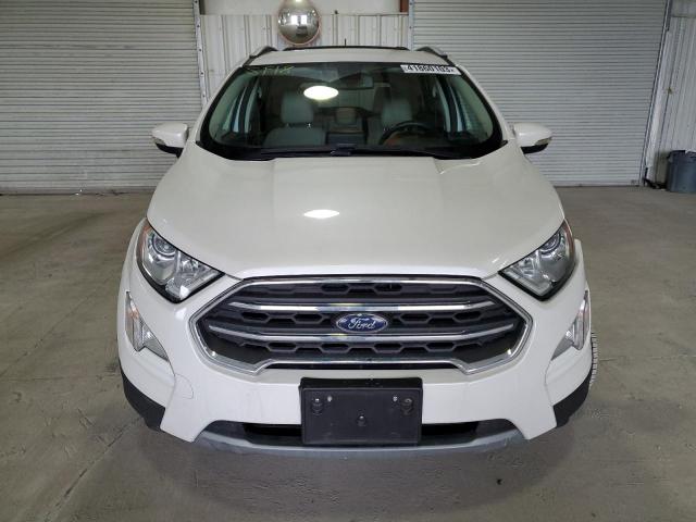 MAJ6P1WL5JC188176 - 2018 FORD ECOSPORT TITANIUM WHITE photo 5