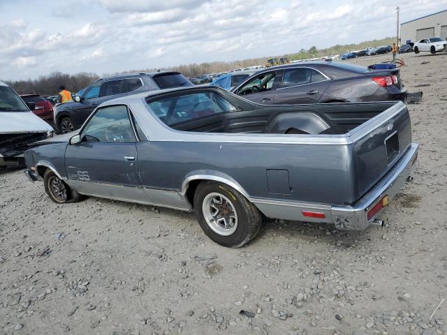 3GCCW80H6GS917463 - 1986 CHEVROLET EL CAMINO GRAY photo 2