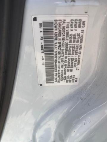 5FNRL188X4B103609 - 2004 HONDA ODYSSEY EX WHITE photo 10