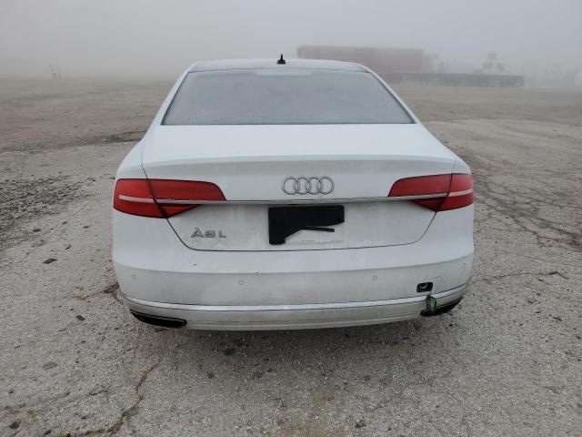 WAU3GAFD2FN005041 - 2015 AUDI A8 L QUATTRO WHITE photo 6