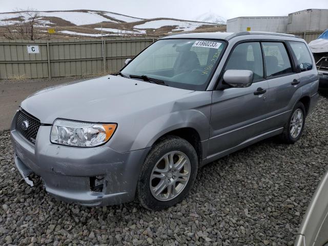 JF1SG66608H727189 - 2008 SUBARU FORESTER SPORTS 2.5X SILVER photo 1