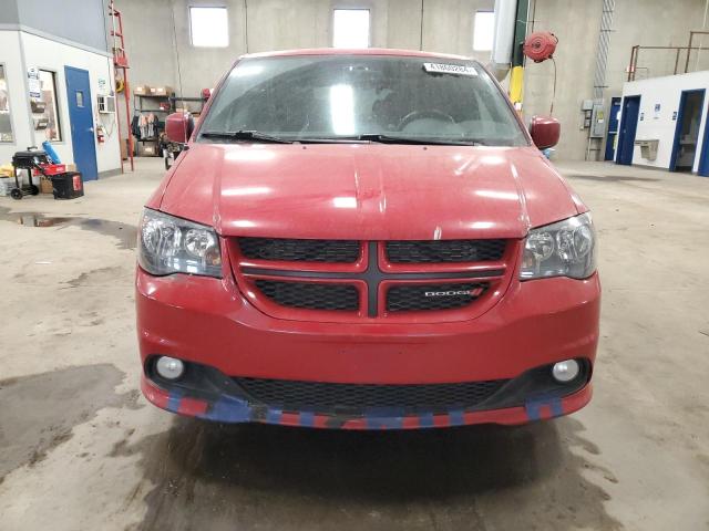 2C4RDGEG1ER419174 - 2014 DODGE GRAND CARA R/T RED photo 5