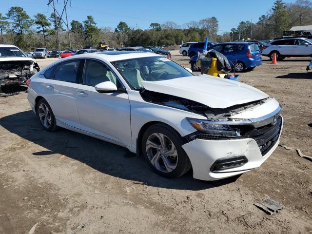 1HGCV1F45JA254556 - 2018 HONDA ACCORD EX WHITE photo 4