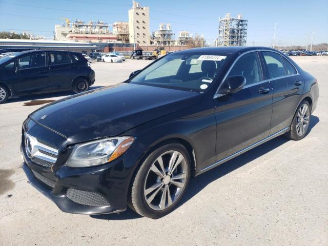 WDDWF4JB6GR127203 - 2016 MERCEDES-BENZ C 300 BLACK photo 1