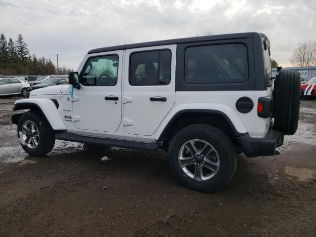 1C4HJXEG7MW820884 - 2021 JEEP WRANGLER U SAHARA WHITE photo 2