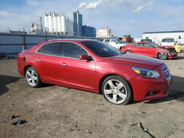 1G11J5SX9DF254875 - 2013 CHEVROLET MALIBU LTZ RED photo 4