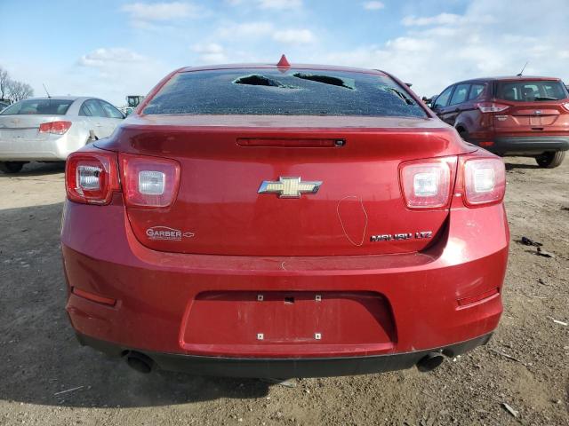 1G11J5SX9DF254875 - 2013 CHEVROLET MALIBU LTZ RED photo 6