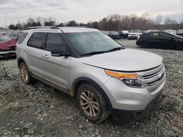 1FM5K7D98FGB13739 - 2015 FORD EXPLORER XLT SILVER photo 4