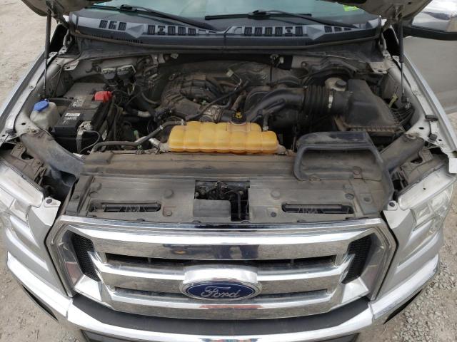 1FTEW1E83HFA12578 - 2017 FORD F150 SUPERCREW SILVER photo 11