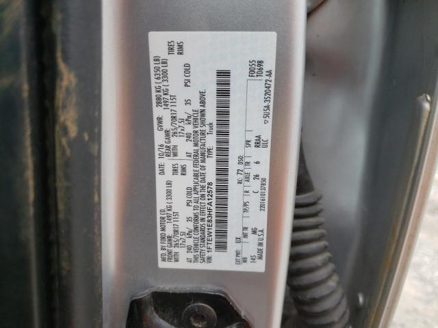 1FTEW1E83HFA12578 - 2017 FORD F150 SUPERCREW SILVER photo 12