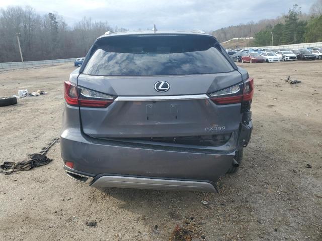 2T2HZMAA1NC219615 - 2022 LEXUS RX 350 GRAY photo 6