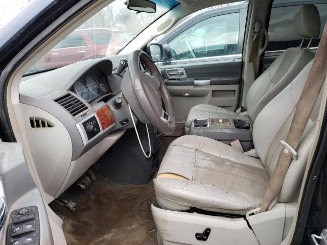 2A8HR54PX8R730473 - 2008 CHRYSLER TOWN & COU TOURING ლურჯი ფოტო 7