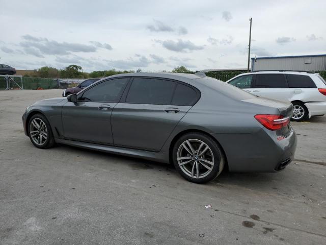 WBA7F0C50JGM23056 - 2018 BMW 750 I GRAY photo 2