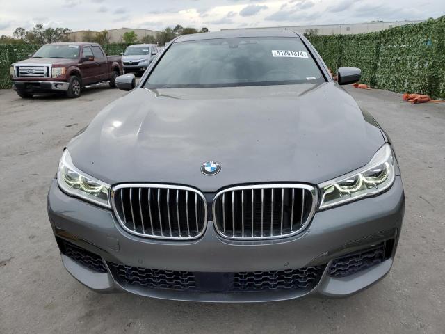 WBA7F0C50JGM23056 - 2018 BMW 750 I GRAY photo 5