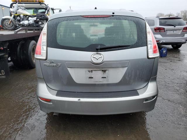 JM1CR2WL9A0378514 - 2010 MAZDA 5 SILVER photo 6